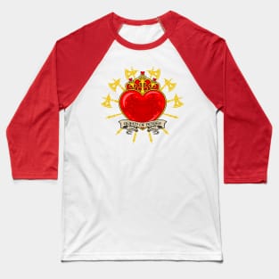 Queen of Hearts Reliquary Baseball T-Shirt